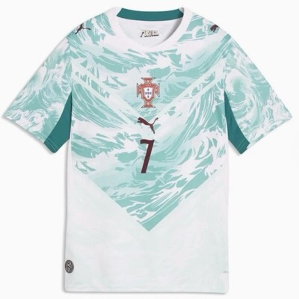 PUMA Youth Portugal Cristiano Ronaldo 2026 Away Jersey Sz Kids 6 XS/S World Cup